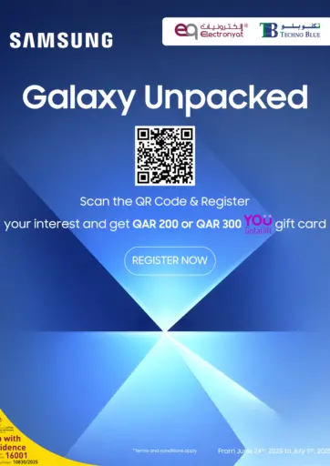 The New Galaxy Foldable is Almost Here! Register your interest for the next Galaxy unpacked!